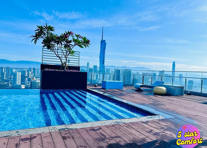 5 Star Comfort Riveria City Kl Sentral 2Pax Infinity Pool